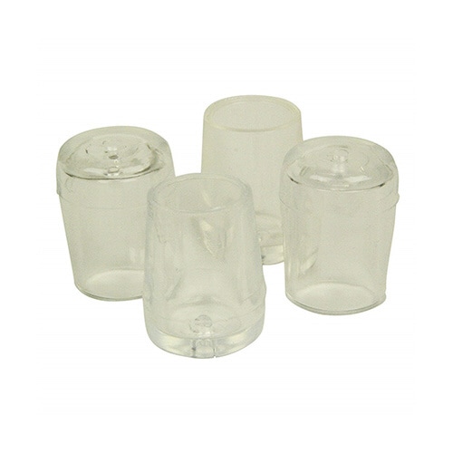 クリアー パイプ脚キャップ 15mm