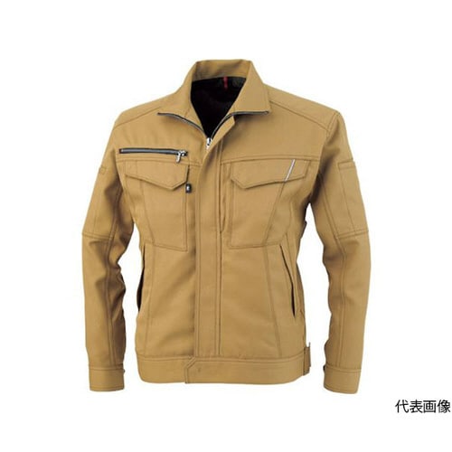 長袖ブルゾン キャメル SSサイズ