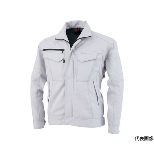 長袖ブルゾン シルバー 4Lサイズ