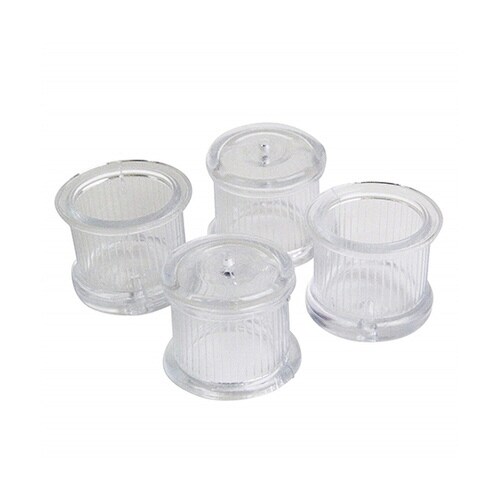 クリアー 脚キャップ 丸型 24mm