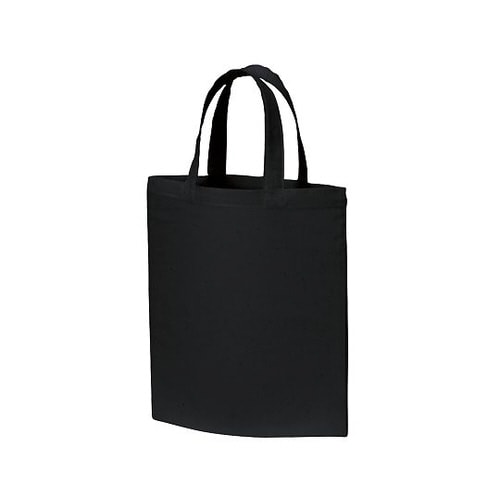 A4コットンバック(カラー) ブラック フリー