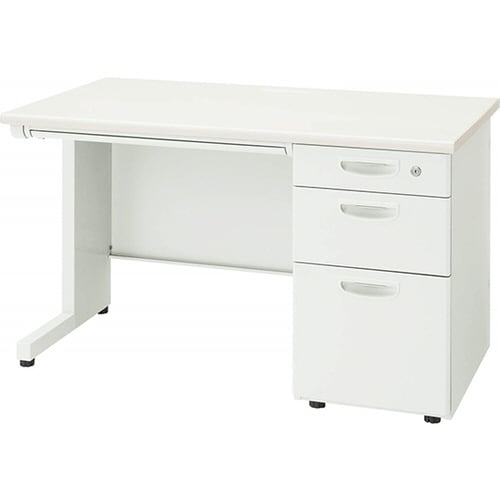ビジネスデスク ETシリーズ ホワイト/ホワイト