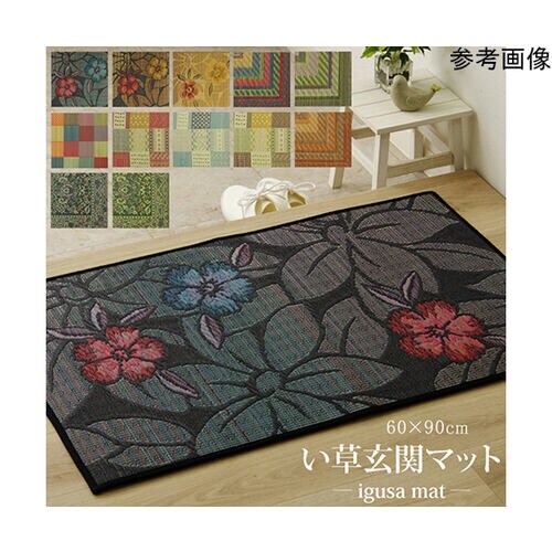 純国産 い草玄関マット 『Fなつこ』 ブ