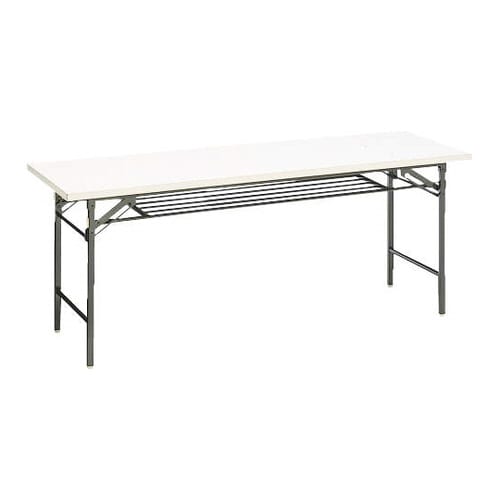 ゼミテーブル(脚折りたたみ) アイボリー