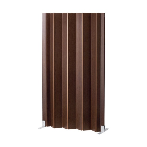 パネルパーティション ダークウッド 窓無し