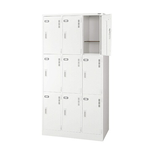 スチールロッカー Sタイプ ホワイト