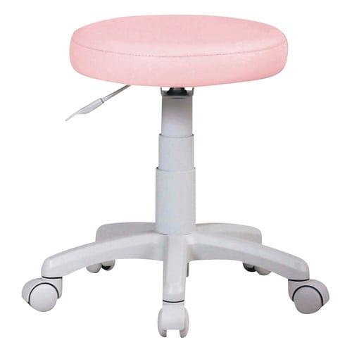 ラウンドスツール ピンク