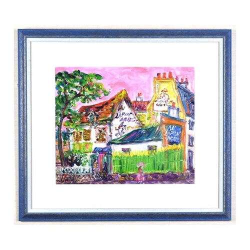 絵画 「ラパンアジル」 (作者名:鈴木康雄)