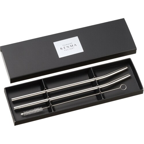 燕研磨ファクトリー ステンレスストロー 2個入