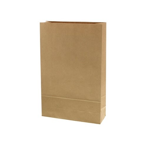 宅配袋 ベロ無し LL 未晒無地 25枚入