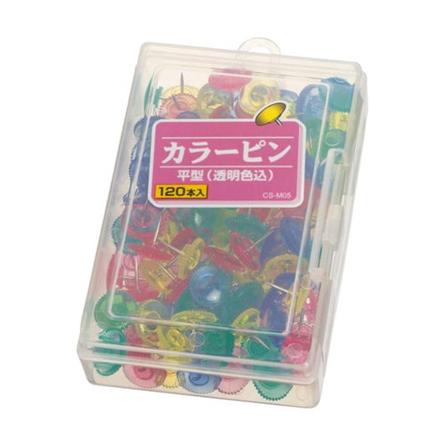 カラーピン平型
