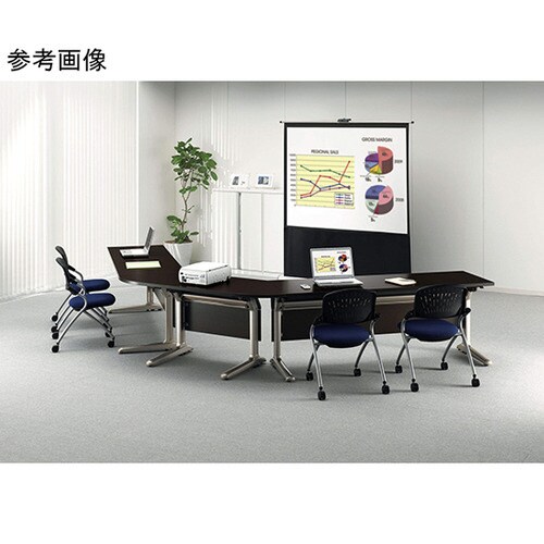 デリカフラップテーブル<KJタイプ> ウェンジ