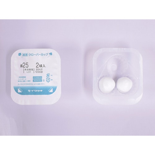 滅菌クローバーカップ 綿球 #25 2球 24個入