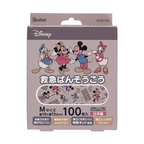 救急ばんそうこう Mサイズ ミッキー&フ