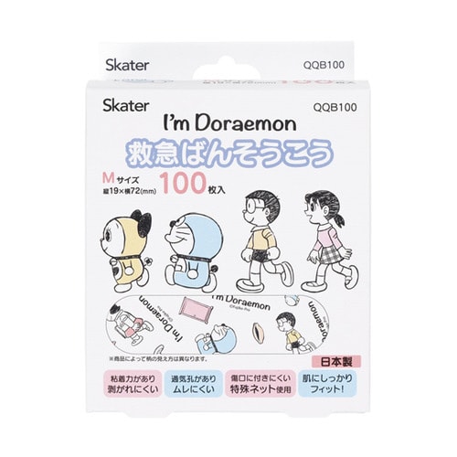 救急ばんそうこう Mサイズ ドラえもん 100枚入
