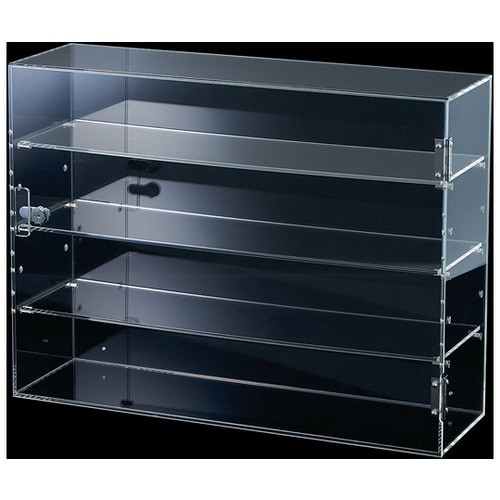 多段式陳列ケース(鍵付き)W60cm