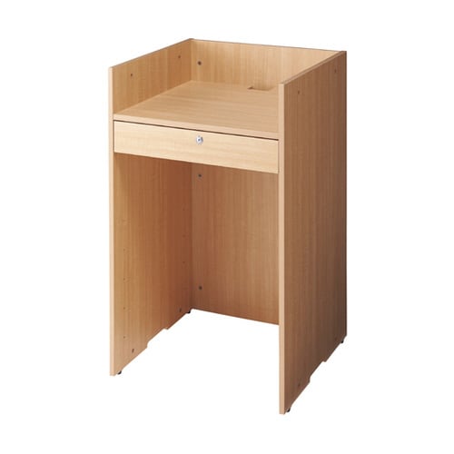 木製レジ台 エクリュ