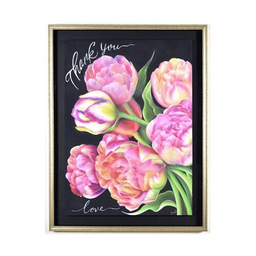 絵画 「チューリップ」 (作者名:下條画美)