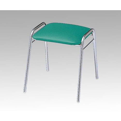角スツール グリーン