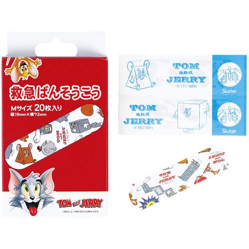 救急ばんそうこう Mサイズ トム&ジェリ