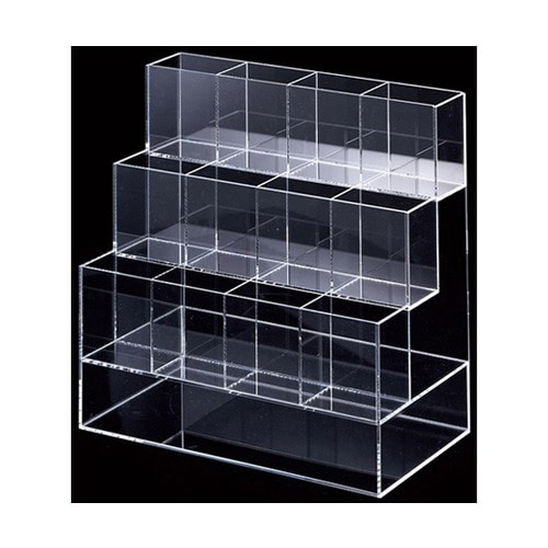 アクリル筆記具陳列ケース7列5段