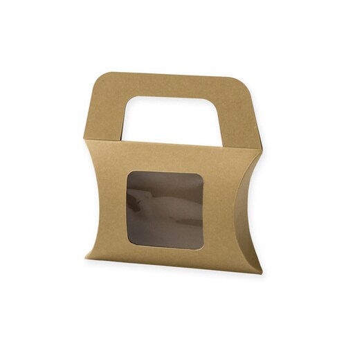 クラフトギフトBOX 窓付ピローS 10枚入