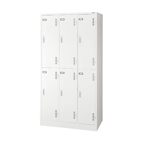 スチールロッカー Sタイプ ホワイト