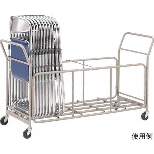 折りたたみイス 収納台車