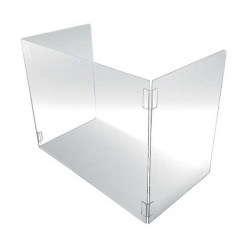 飛沫防止アクリルパーティション コの字型 小サイズ