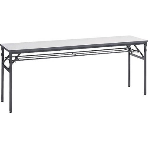 ゼミテーブル<ワイド脚> ライトグレー