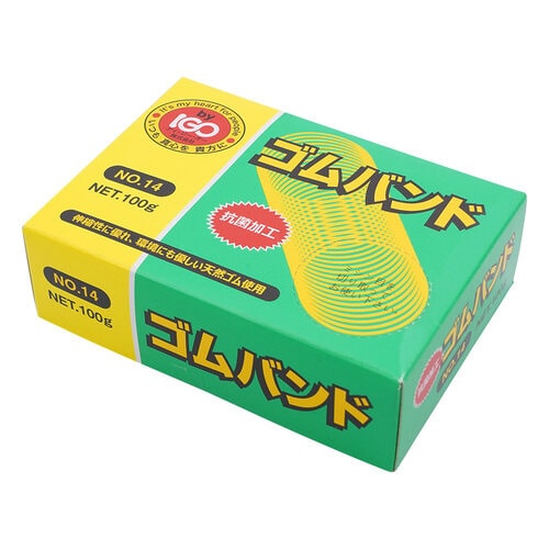 IGOゴムバンド #14 100g アメ