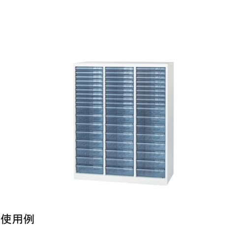 A4対応書庫 ホワイト トレー H112