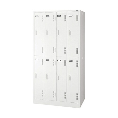 スチールロッカー Sタイプ ホワイト