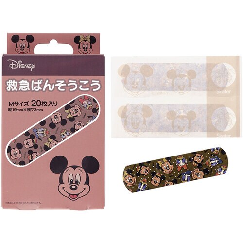 救急ばんそうこう Mサイズ ミッキー&フ