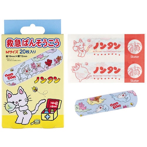 救急ばんそうこう Mサイズ ノンタン 20枚入