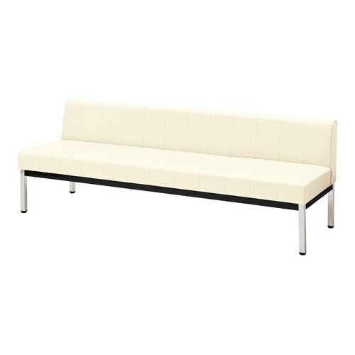 ユニバーサルロビーベンチ(背付き) ミル