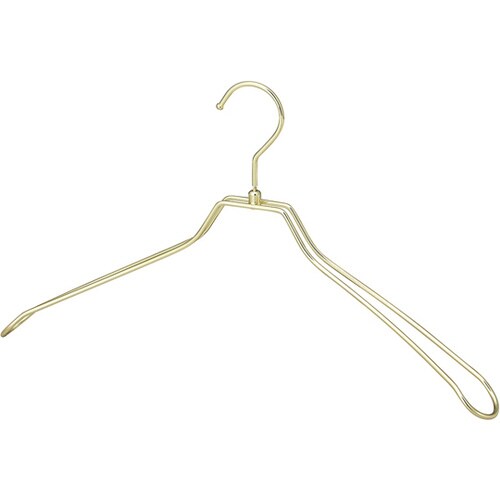 スチール製ハンガー 幅42cm ゴールド 50本入