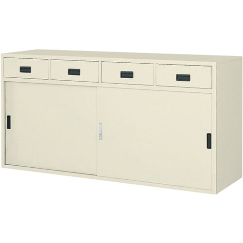 整理戸棚 スチール引違戸(下置き用)