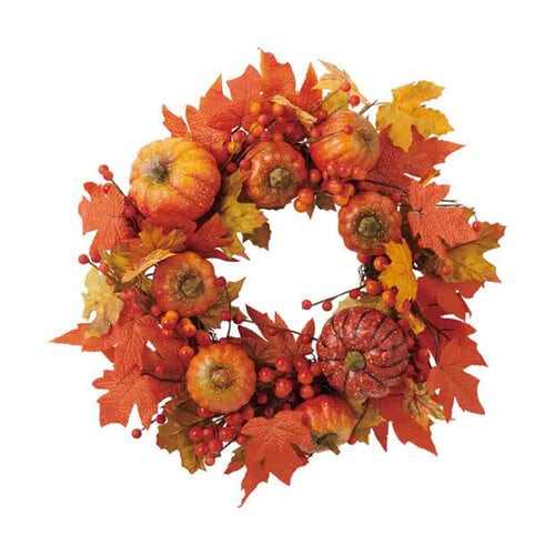 パンプキンリース 直径50cm 秋ハロウ