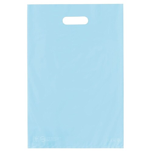 ポリ袋ソフト型 ブルー 40×50cm