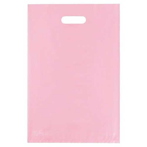 ポリ袋ソフト型 ピンク 25×40cm
