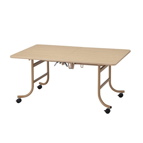 食事用テーブル(天板折りたたみ式)