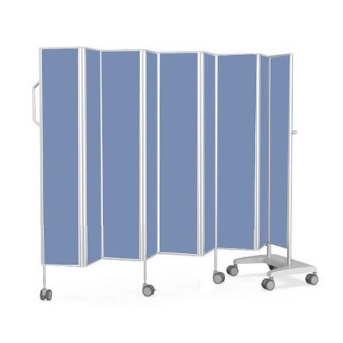 カラフルパーテーション ブルー