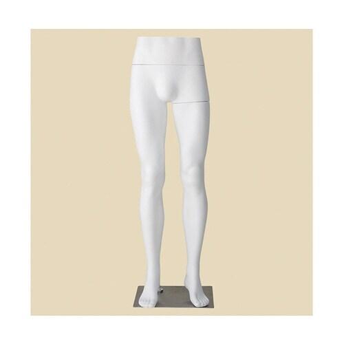 PP製 紳士パンツトルソー 白