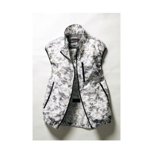 ファン付空調ベスト 3L カモホワイト