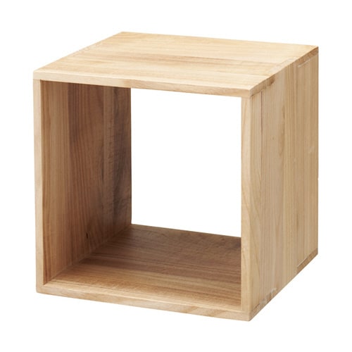 木製ディスプレイボックス ナチュラル 30cm角