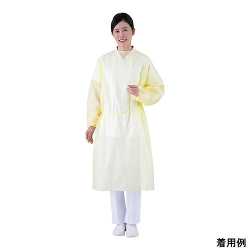 アイソレーションガウン イエロー 10枚×10袋入