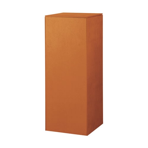 カラー角柱ステージ H90cm オレンジ