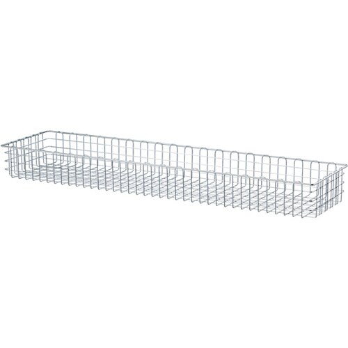 折りたたみワゴン用追加カゴ クローム W