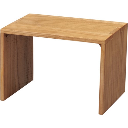 木製コの字ディスプレイ ブラウン W30cm